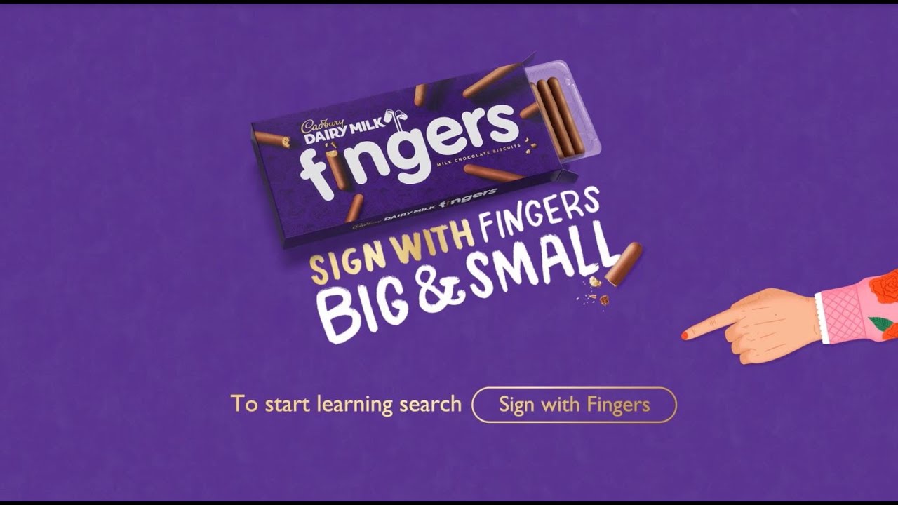 Cadbury Fingers campaign